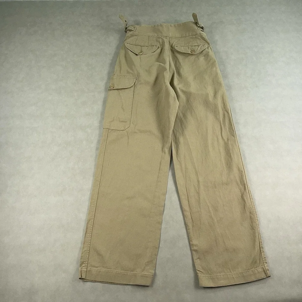 Banana Republic Gurkha Pants Womens 6 L30 Safari Heritage Explorer Cotton Linen